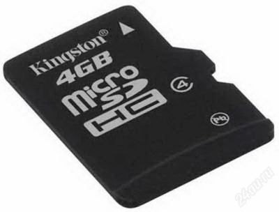 Лот: 870523. Фото: 1. MicroSD 4GB Class 4. Карты памяти
