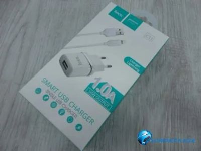 Лот: 13417784. Фото: 1. Сетевое ЗУ USB + кабель iPhone... Зарядные устройства, блоки питания, адаптеры сетевые для смартфонов