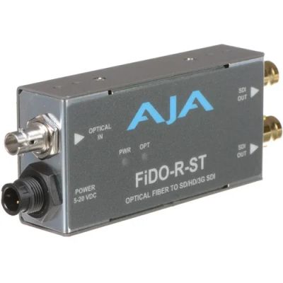 Лот: 25414692. Фото: 1. Конвертер AJA FiDO Single-Channel... Шлейфы, кабели, переходники