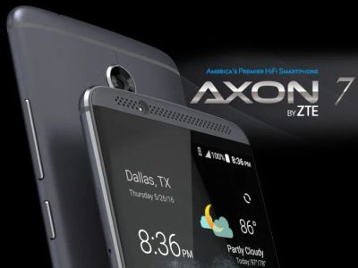 Лот: 10749732. Фото: 1. Премиум смартфон ZTE Axon 7 4Gb... Смартфоны