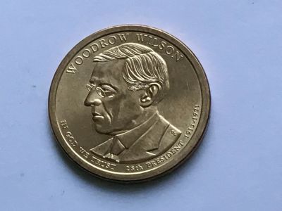 Лот: 12743734. Фото: 1. США, 1 доллар. 2013. Вильсон. Америка