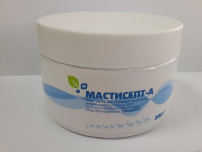 Лот: 15763446. Фото: 1. Мастисепт А 200гр. Лекарства для животных, ветеринарные препараты