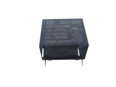 Лот: 17510679. Фото: 1. Электромагнитное реле JZC HF 32F-005-HS3... Реле, тумблеры, переключатели