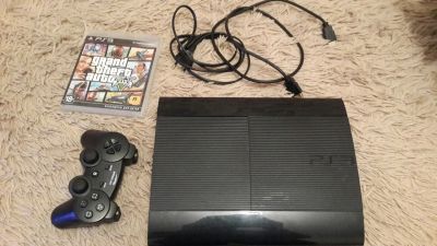Лот: 8299583. Фото: 1. PS 3, PS3, Playstation 3 (+руль... Игровые приставки, консоли