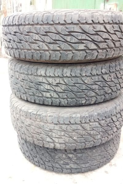Лот: 16067199. Фото: 1. Шины 225/70 R15 Bridgestone D697... Шины