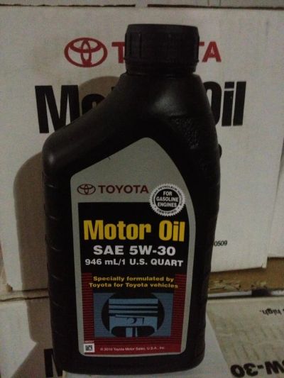 Лот: 7120901. Фото: 1. Toyota motor oil 5W-30 /Масло... Масла, жидкости