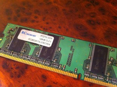 Лот: 3133245. Фото: 1. DDR1 Rcmemory 128MB. Оперативная память