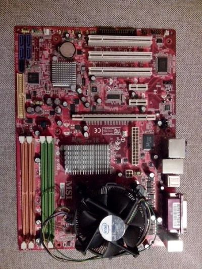 Лот: 3772281. Фото: 1. Материнская плата MSI P965 Neo... Материнские платы