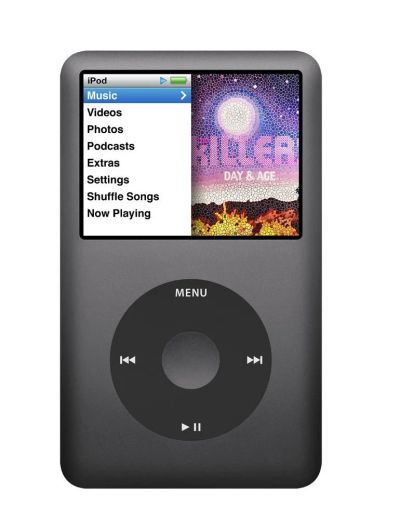 Лот: 4545232. Фото: 1. Apple iPod classic 160 GB Black... Плееры