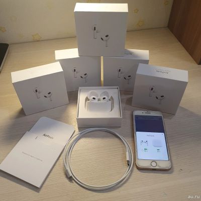 Лот: 18489607. Фото: 1. Airpods 3. Наушники, гарнитуры