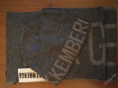 Лот: 1271580. Фото: 1. Шапка и Шарф Bikkembergs. Головные уборы