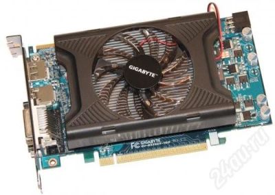 Лот: 502088. Фото: 1. Gigabyte HD5750 1024Mb. 850/4800. Видеокарты