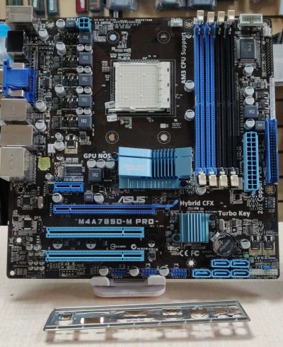 Лот: 20761602. Фото: 1. Мат. плата ASUS M4A785D-M Pro... Материнские платы