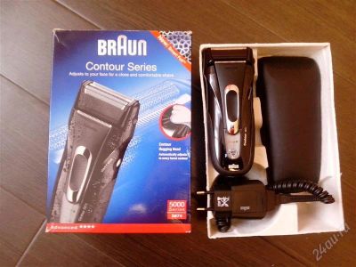 Лот: 2830219. Фото: 1. Электробритва BRAUN Contour 5874. Укладка и стрижка волос, бритьё, эпиляция