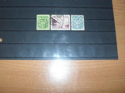 Лот: 1453598. Фото: 1. 3 марки Старой Латвии 1927 - 1939... Марки