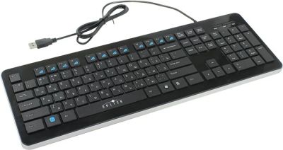 Лот: 11354809. Фото: 1. Клавиатура проводная Oklick 540S... Клавиатуры и мыши