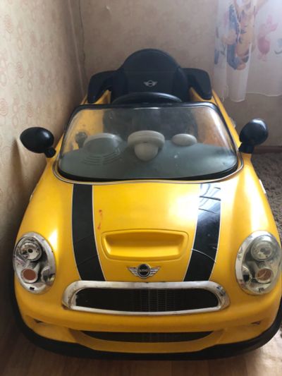 Лот: 12500260. Фото: 1. Электромобиль Mini Cooper. Детские электромобили