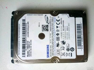Лот: 11359477. Фото: 1. Жесткий диск Samsung 320gb. Жёсткие диски (HDD)