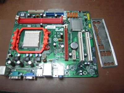 Лот: 10479066. Фото: 1. ECS GeForce 6100PM-M2 Материнская... Материнские платы