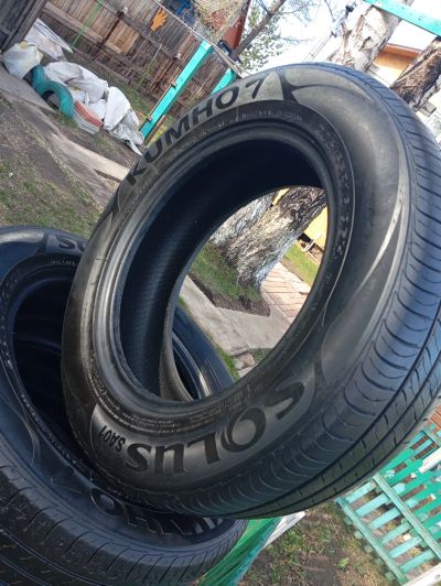 Лот: 21987382. Фото: 1. Шины Kumho 205/65 r16 4 штуки. Шины