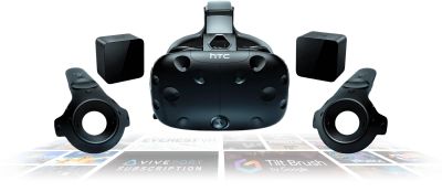 Лот: 13063655. Фото: 1. HTC Vive (полный комплект + чек... Очки, шлемы виртуальной реальности