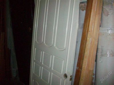 Лот: 1565762. Фото: 1. дверь деревянная филенчатая белая. Фурнитура, комплектующие