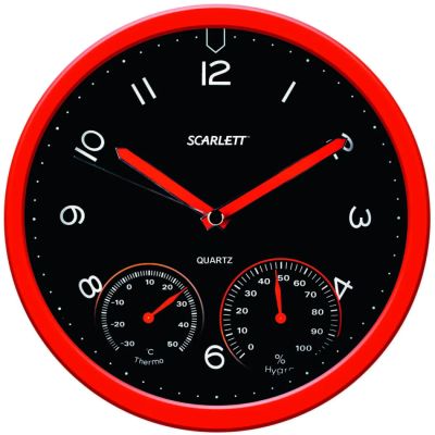 Лот: 4874093. Фото: 1. Часы настенные Scarlett SC-WC1011O... Часы настенные, настольные
