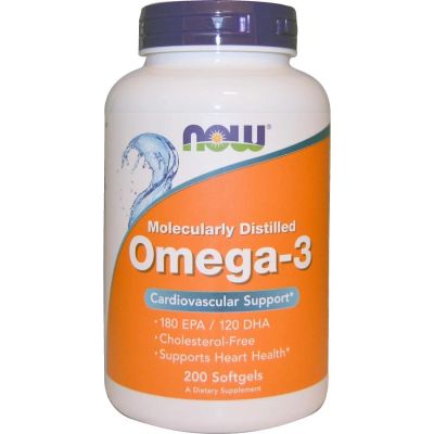 Лот: 7268095. Фото: 1. NOW Omega 3 (Спортивное питание... Спортивное питание, витамины