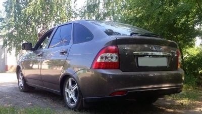 Лот: 9117796. Фото: 1. Бампер задний ВАЗ 21704 Лада Приора... Кузов
