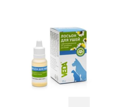 Лот: 15224521. Фото: 1. Гигиенический лосьон для ушей... Косметика для животных