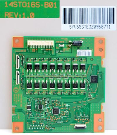 Лот: 6111600. Фото: 1. Led Drive 14ST016S-B01 REV:1.0... Печатные платы