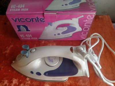 Лот: 21334674. Фото: 1. Утюг электрический Viconte. Утюги, парогенераторы, отпариватели