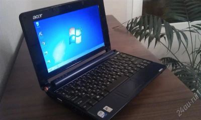 Лот: 1311231. Фото: 1. Нетбук ACER ASPIRE ONE ZG5 - 120GB... Ноутбуки