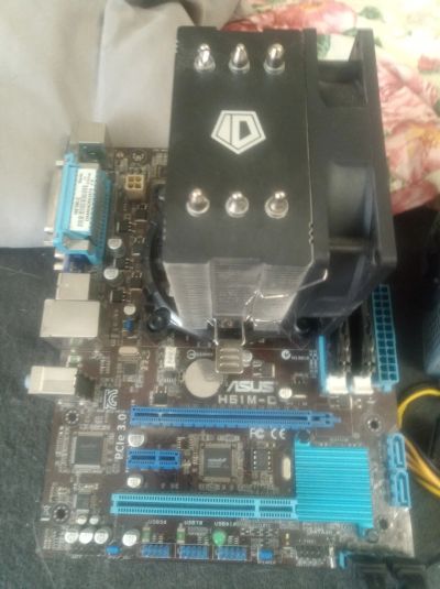 Лот: 25401704. Фото: 1. Комплект пк i5 3470/rx 480. Комплекты запчастей
