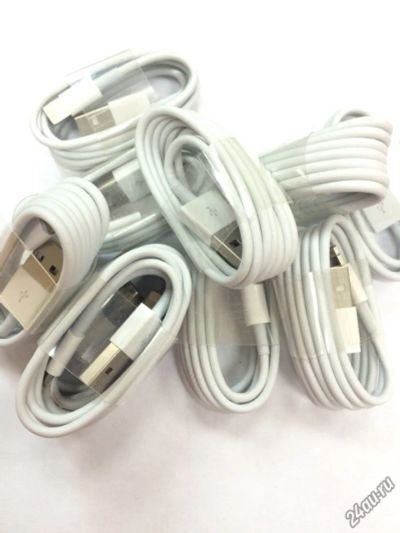 Лот: 5857094. Фото: 1. Кабель USB iphone 5 5c 5s 6 6... Дата-кабели, переходники