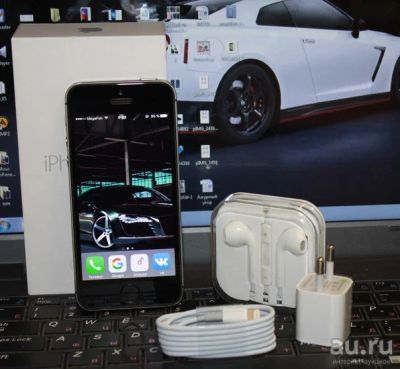 Лот: 7828792. Фото: 1. iphone 5s space gray 16 gb . Срочно... Смартфоны