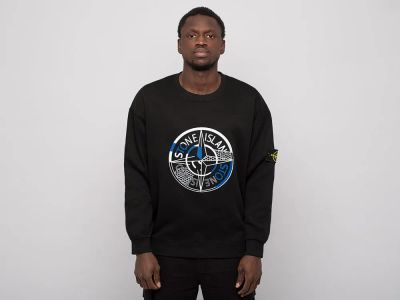 Лот: 21774659. Фото: 1. Свитшот Stone Island. Свитеры, толстовки, худи