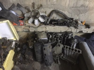Лот: 15222772. Фото: 1. Mitsubishi 6G72 двигатель. Двигатель и элементы двигателя