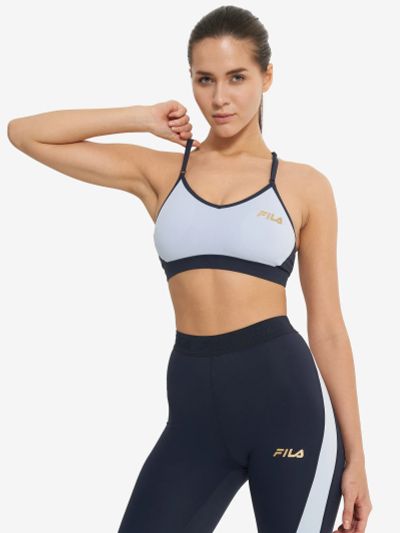 Лот: 24694386. Фото: 1. Топ бра спортивный FILA, Голубой. Другое (спортивная одежда)