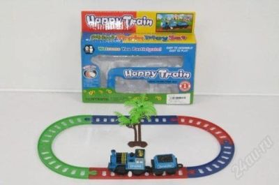 Лот: 2362944. Фото: 1. железная дорога с паровозиком... Машины и техника