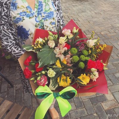 Лот: 8241221. Фото: 1. Сборный букет. Цветы на Щорса... Свежие цветы