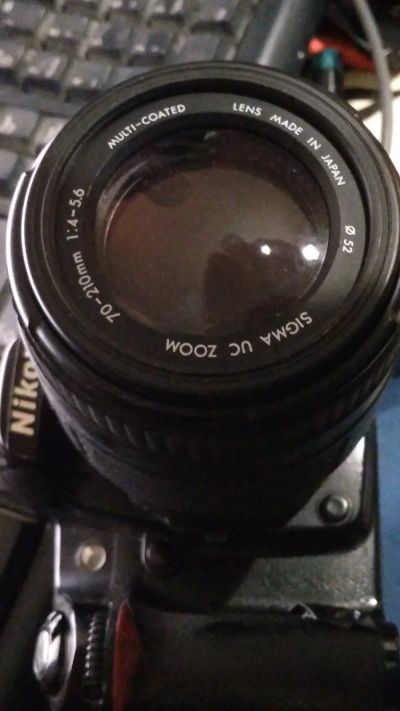Лот: 15198288. Фото: 1. Sigma AF 70-210 mm f/ 4-5.6 UC... Объективы