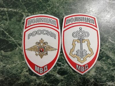 Лот: 17181481. Фото: 1. Шевроны парадные на рубашку МВД... Нашивки, шевроны, погоны