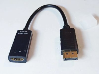 Лот: 19869663. Фото: 1. Переходник DisplayPort HDMI 4Kx2K... Шлейфы, кабели, переходники
