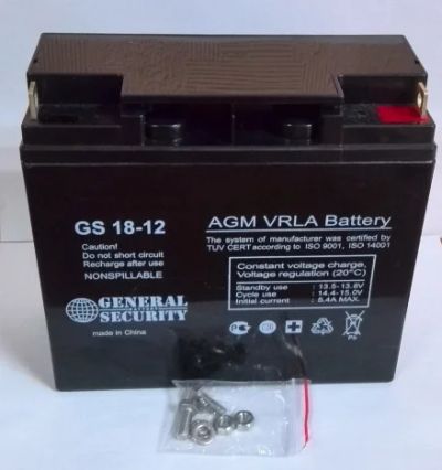 Лот: 8072400. Фото: 1. Аккумуляторная батарея GS 12v-18. Аккумуляторы
