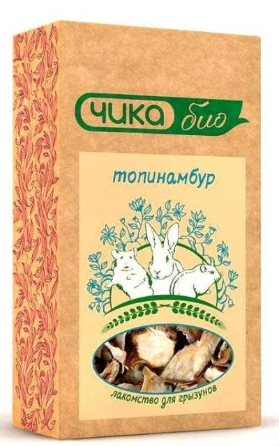 Лот: 16213430. Фото: 1. Лакомство Био Топинамбур для грызунов... Корма