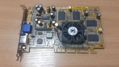 Лот: 23317335. Фото: 1. Видеокарта AGP ASUS V7700PRO/32m... Видеокарты
