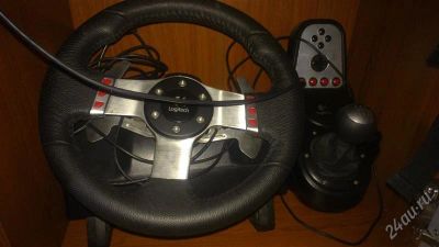 Лот: 1911495. Фото: 1. logitech g27. Рули, джойстики