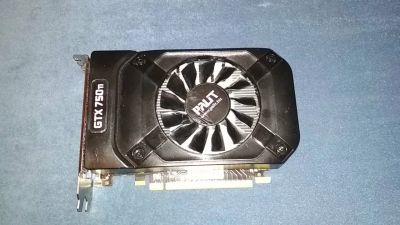 Лот: 10858030. Фото: 1. Видеокарта Palit GTX750Ti 2Gb. Видеокарты