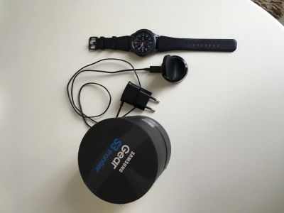 Лот: 12193434. Фото: 1. Samsung Gear S3 frontier. Смарт-часы, фитнес-браслеты, аксессуары